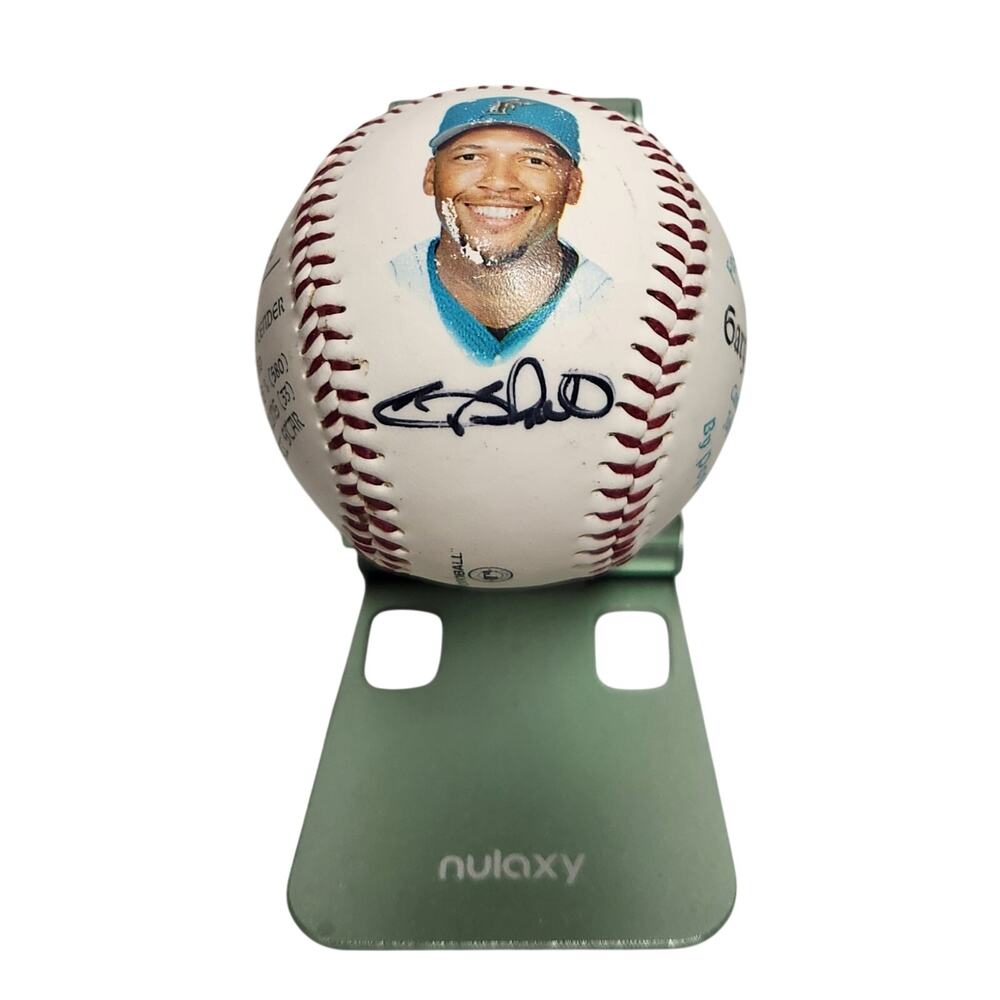 1993 Gary Sheffield Commemorative Baseball #3 LTD To 4000 Signed Fotoball VG